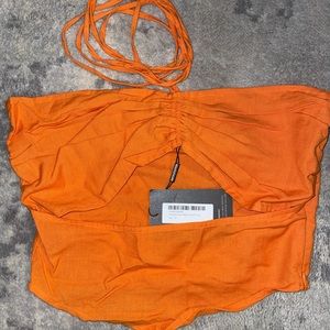 Orange Pretty Little Thing Top
